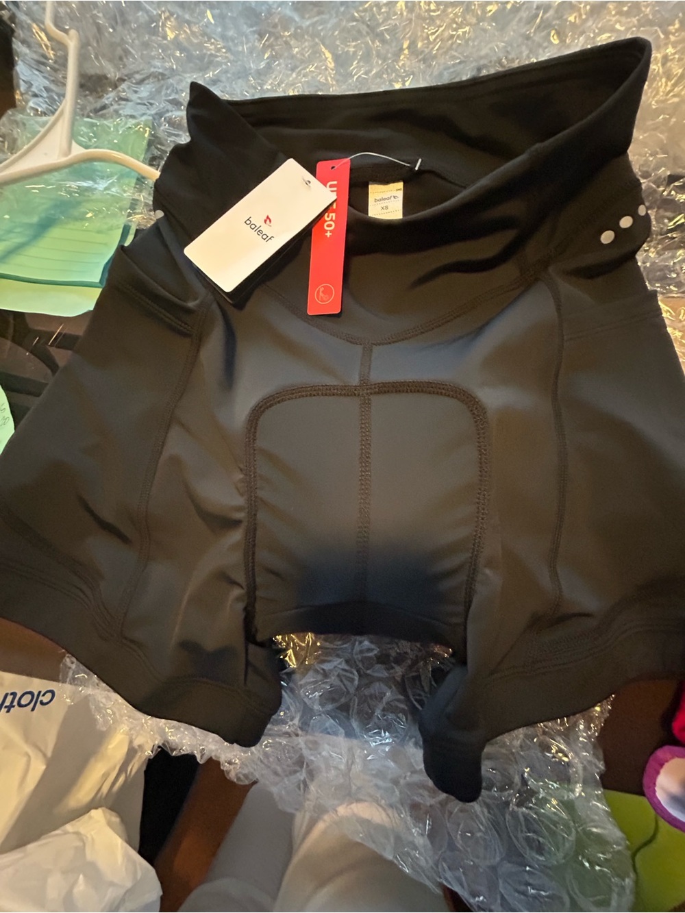 Baleaf Black Padded Bike Shorts for Women